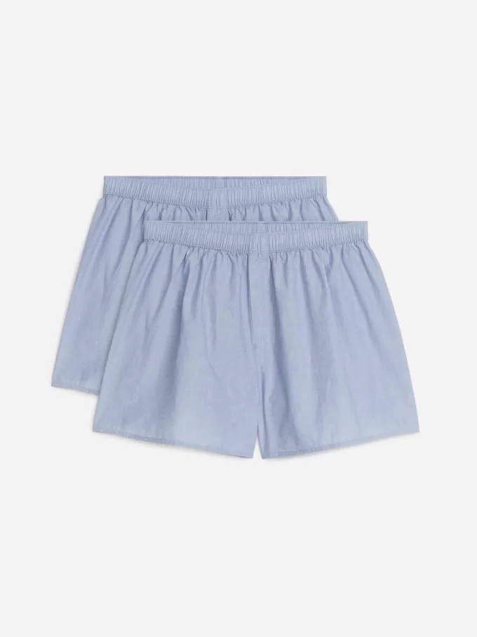 Gewebte Boxershorts, 2er-Set