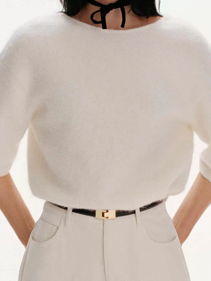 Glasperlen-Samt-Halskette