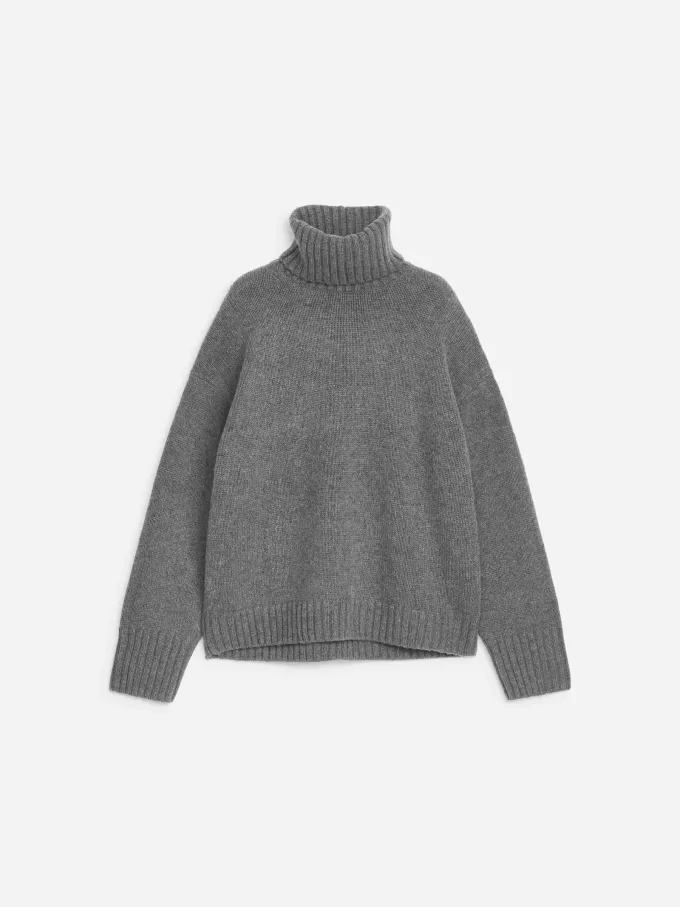 Grober Pullover aus Kaschmirwolle