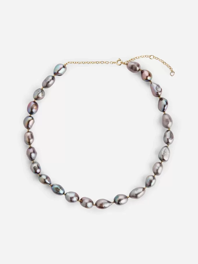 Halskette mit Süßwasserperlen