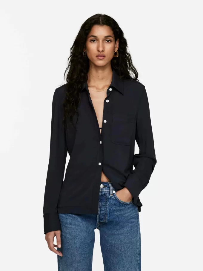 Hemd aus Viskosemischung Hemd aus Viskosemischung