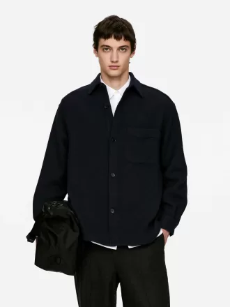 Hemd aus Wollmischung