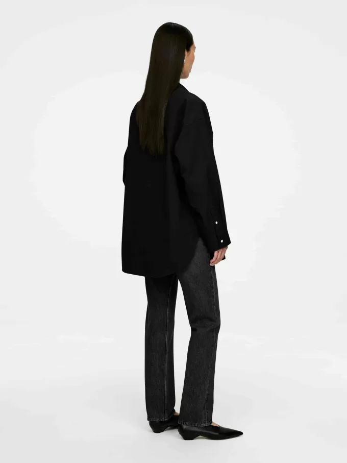 Hemd mit Fledermausärmeln