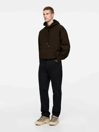 Hose aus Baumwoll-Moleskin-Twill