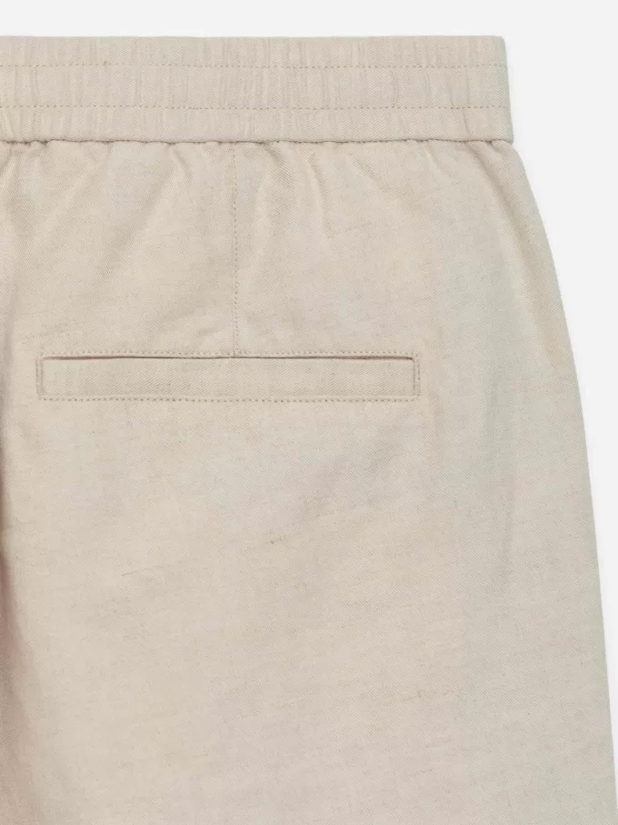 Hose aus Leinenmischung