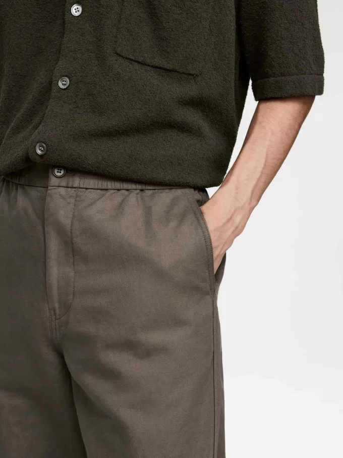 Hose aus Leinenmischung