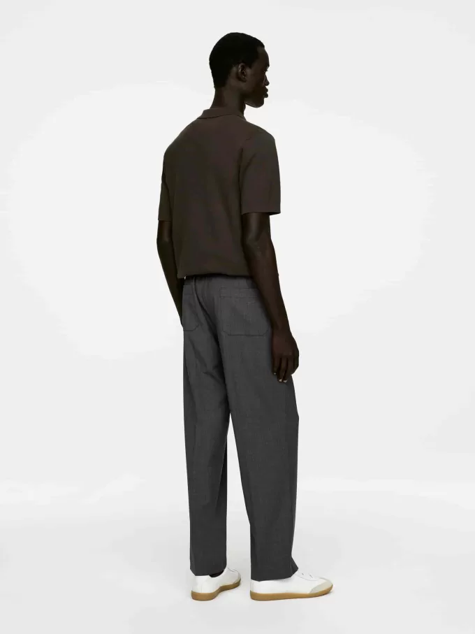 Hose aus Wolle mit Kordelzug Hose aus Wolle mit Kordelzug