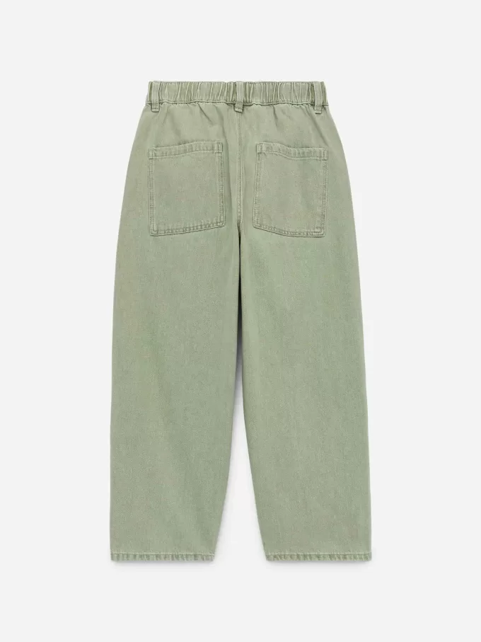 Hose aus gewaschenem Denim Hose aus gewaschenem Denim