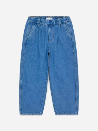 Hose aus gewaschenem Denim