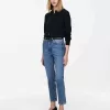 JADE CROPPED Slim Jeans