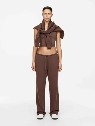 Jogginghose mit weitem Bein