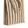 Jute-Einkaufstasche