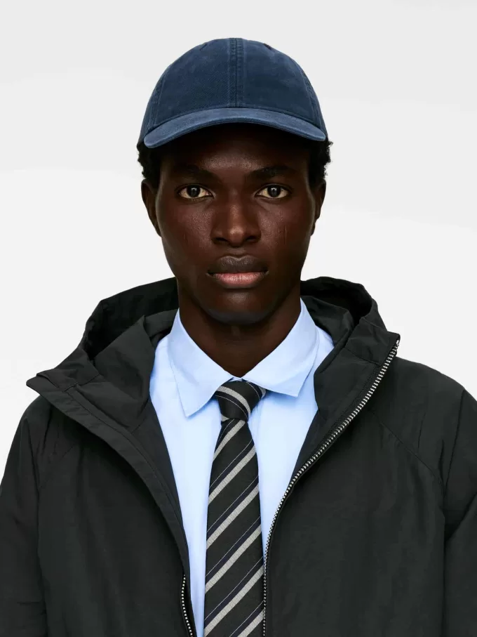 Kappe aus gewaschener Baumwolle