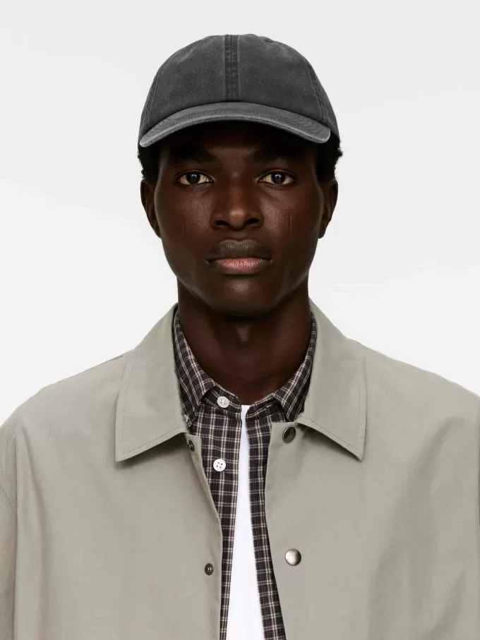 Kappe aus gewaschener Baumwolle