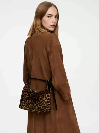 Kastenförmige Ledertasche