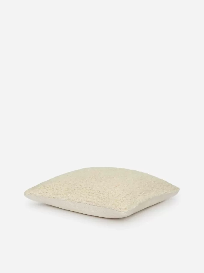 Kissenbezug aus Wolle und Baumwolle