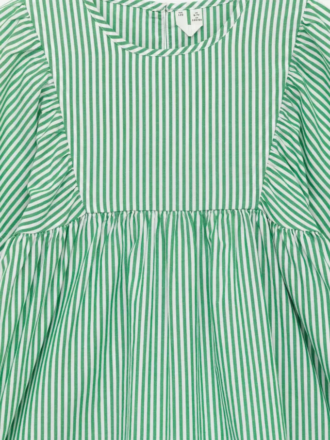 Kleid aus Baumwollpopeline