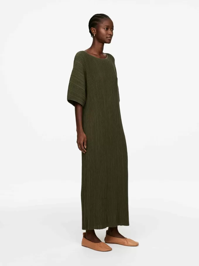 Kleid aus Rippstrick