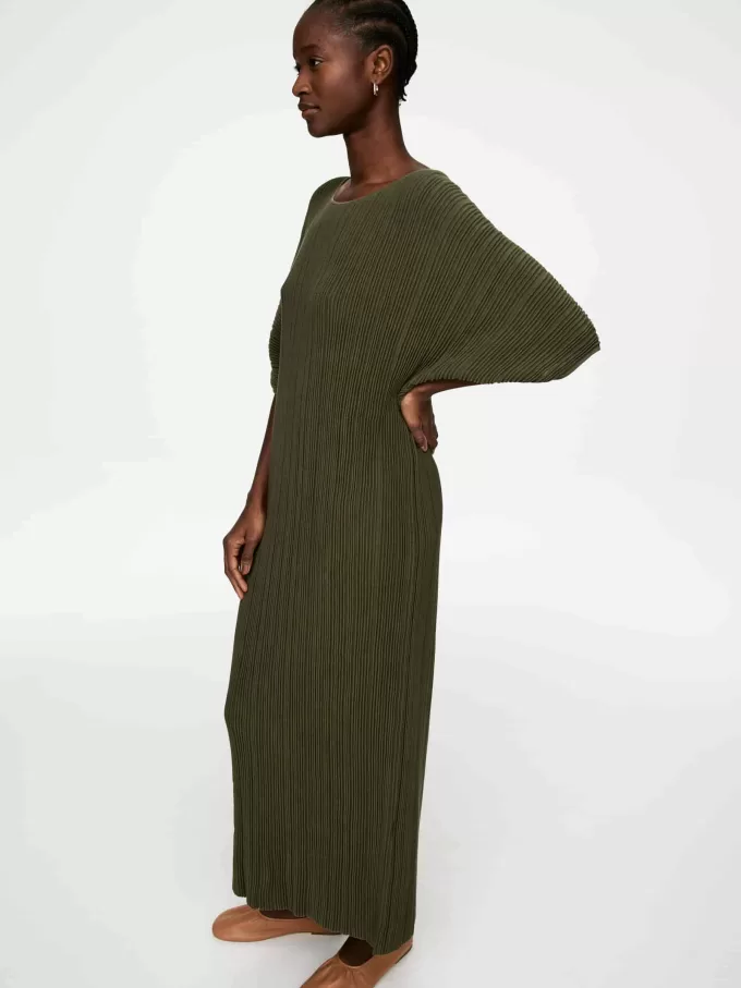 Kleid aus Rippstrick