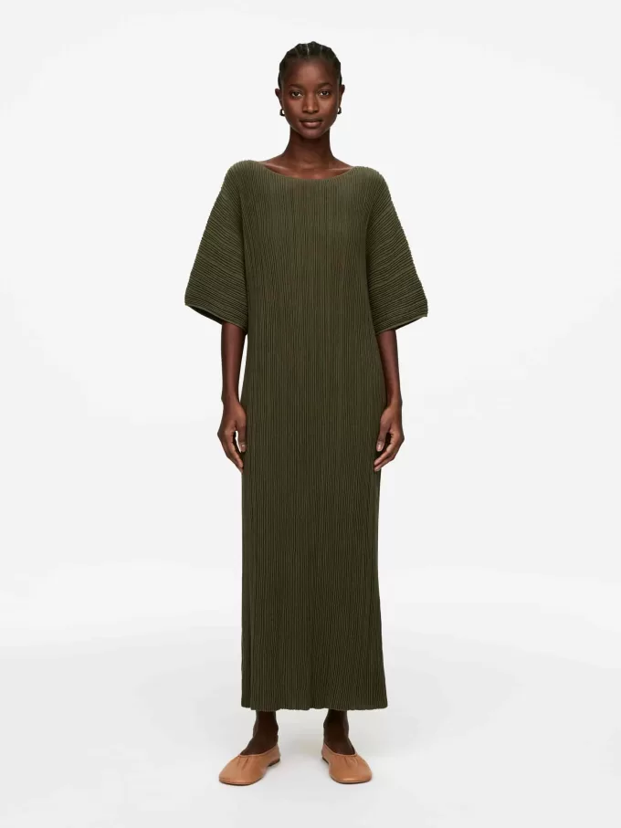 Kleid aus Rippstrick