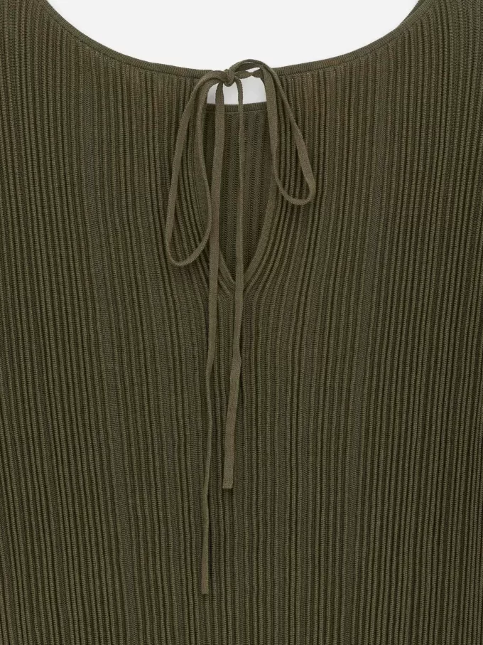 Kleid aus Rippstrick