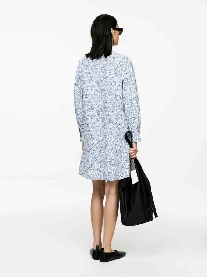 Kleid mit Baumwolldruck