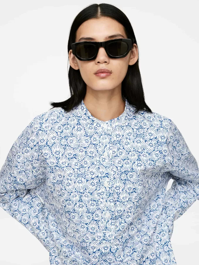 Kleid mit Baumwolldruck