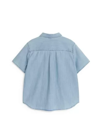 Kurzärmliges Jeanshemd