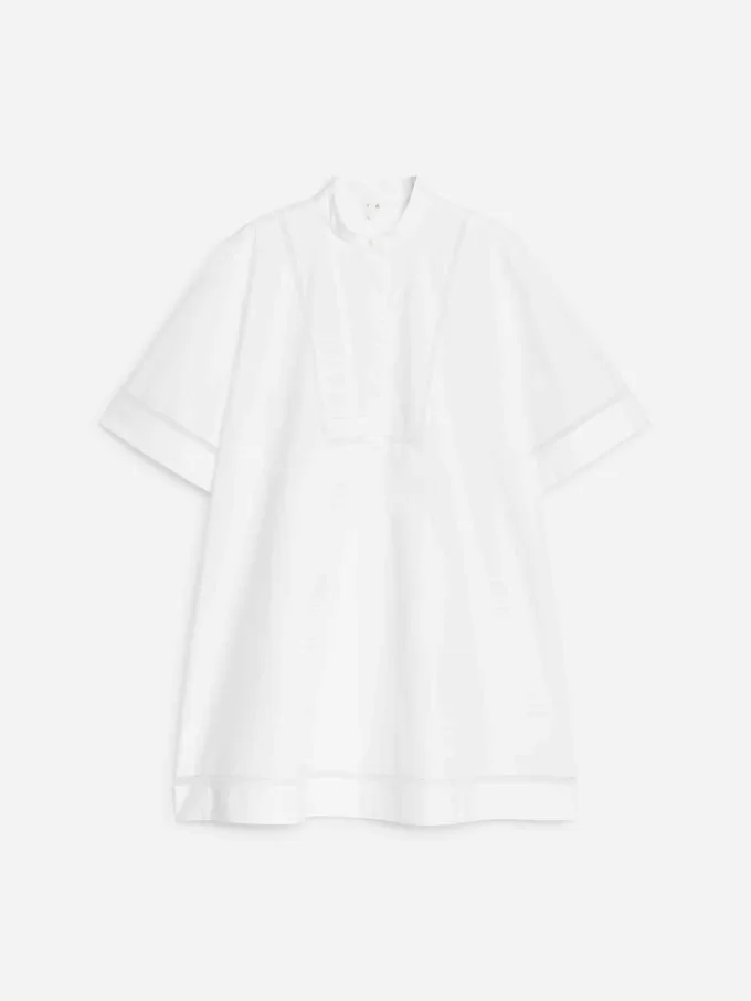 Kurzarm-Tunika aus Baumwolle