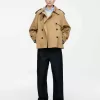 Kurze Trenchjacke Kurze Trenchjacke