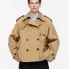 Kurze Trenchjacke Kurze Trenchjacke