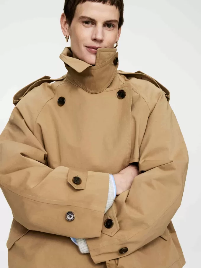 Kurze Trenchjacke Kurze Trenchjacke