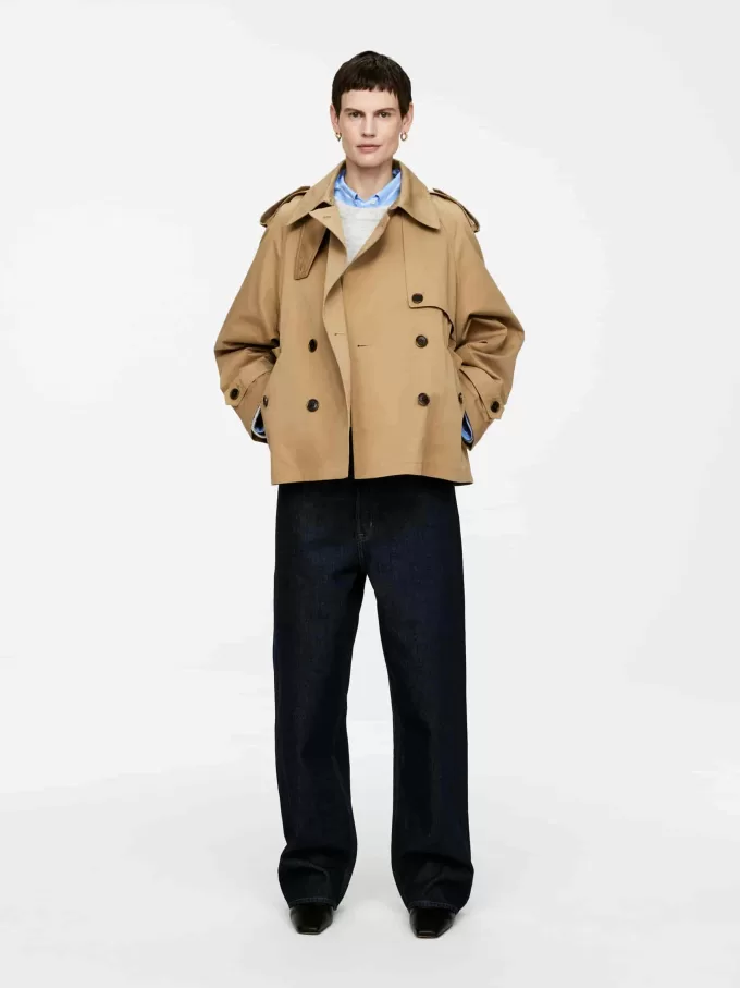 Kurze Trenchjacke Kurze Trenchjacke