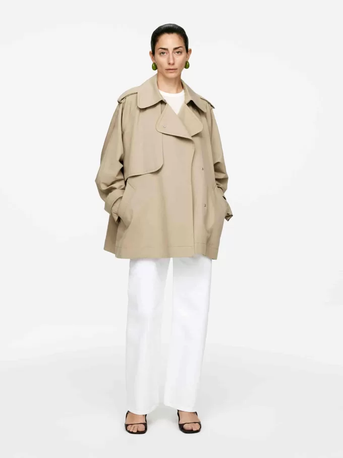 Kurzer Trenchcoat