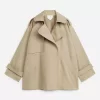 Kurzer Trenchcoat