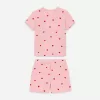 Kurzes Jersey-Pyjama-Set Kurzes Jersey-Pyjama-Set