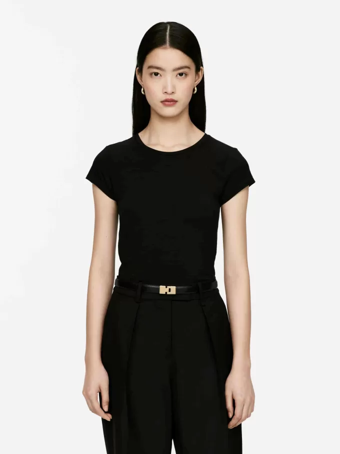 LUNA Tailliertes T-Shirt