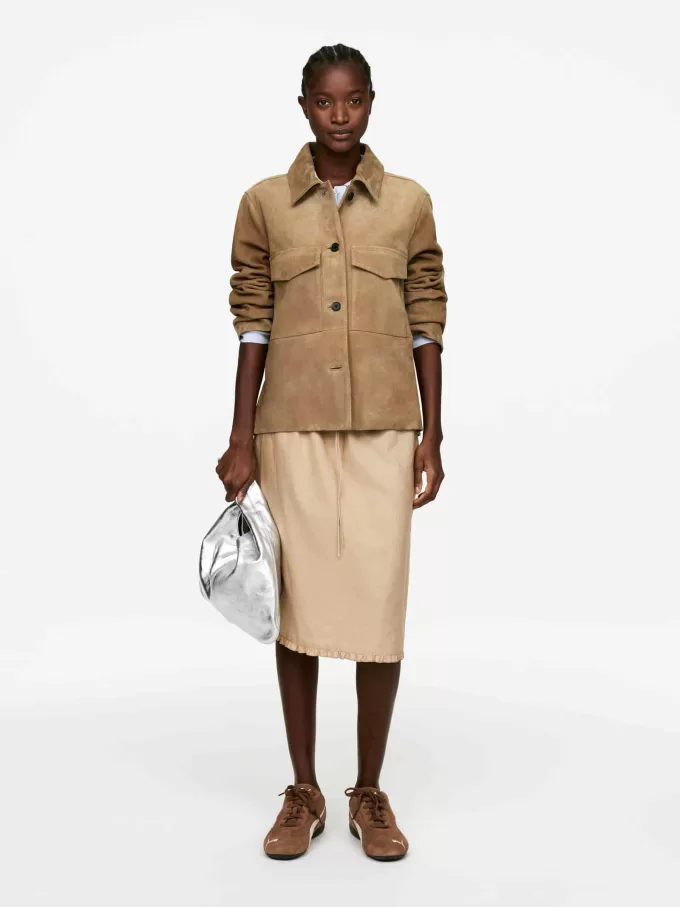 Lässige Ledertasche