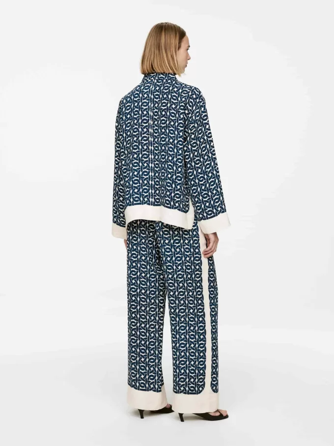 Lässige bedruckte Hose