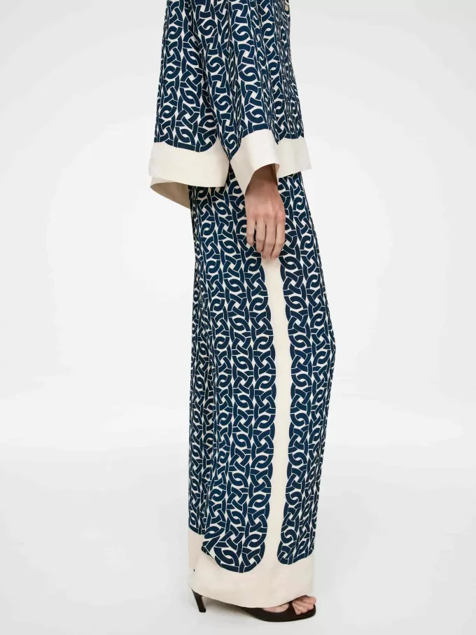 Lässige bedruckte Hose