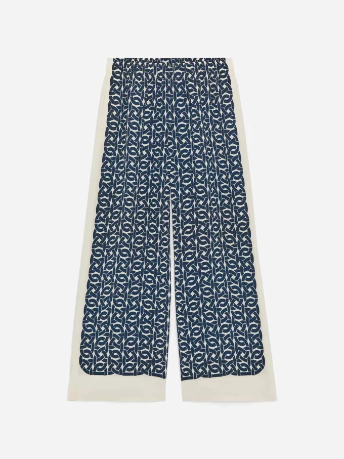 Lässige bedruckte Hose