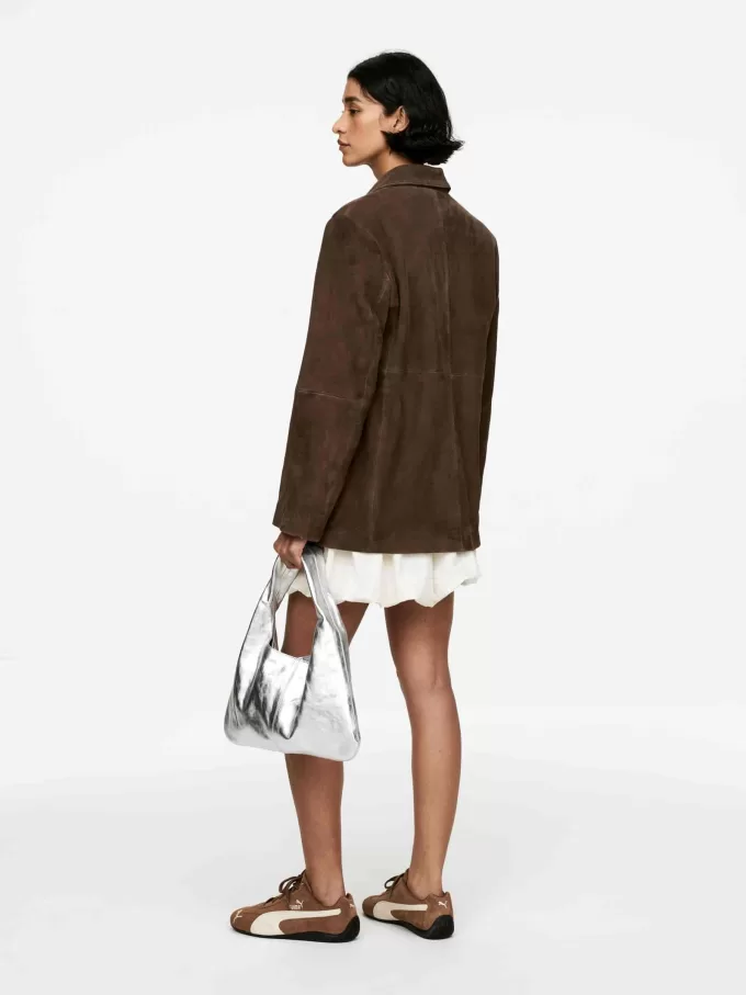 Lässiger Wildlederblazer