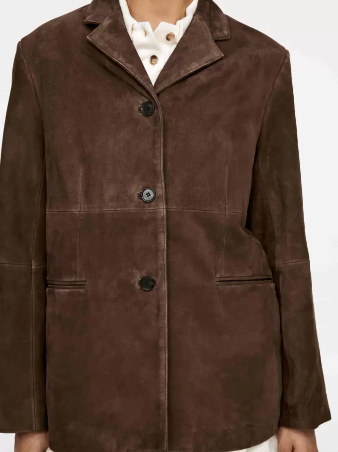 Lässiger Wildlederblazer