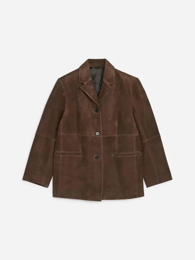 Lässiger Wildlederblazer