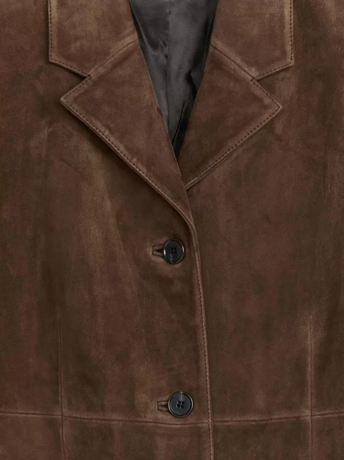 Lässiger Wildlederblazer