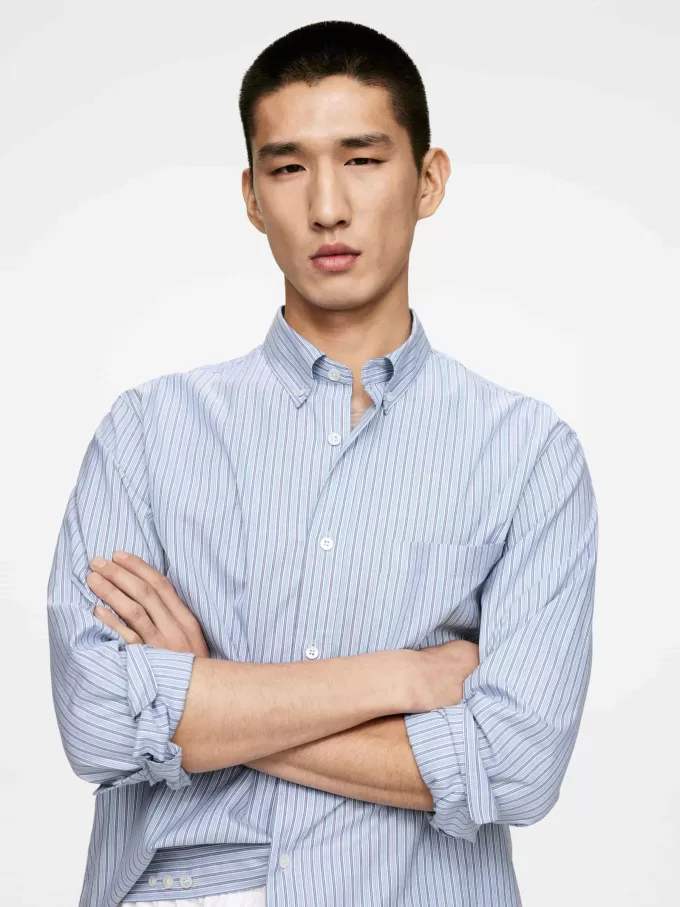 Lässiges Button-Down-Hemd