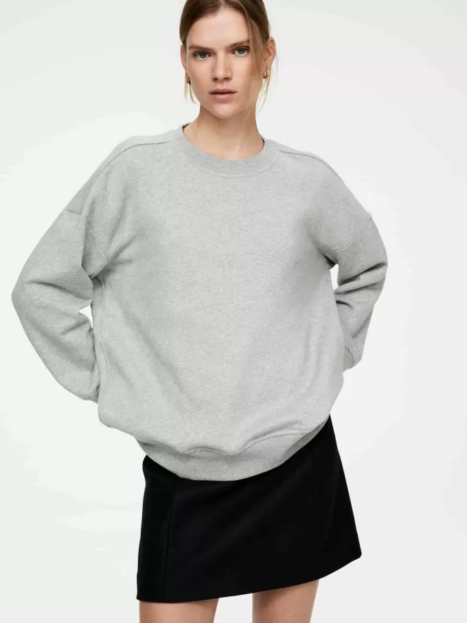 Lässiges Frottee-Sweatshirt