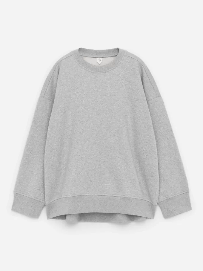 Lässiges Frottee-Sweatshirt