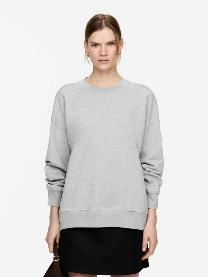 Lässiges Frottee-Sweatshirt