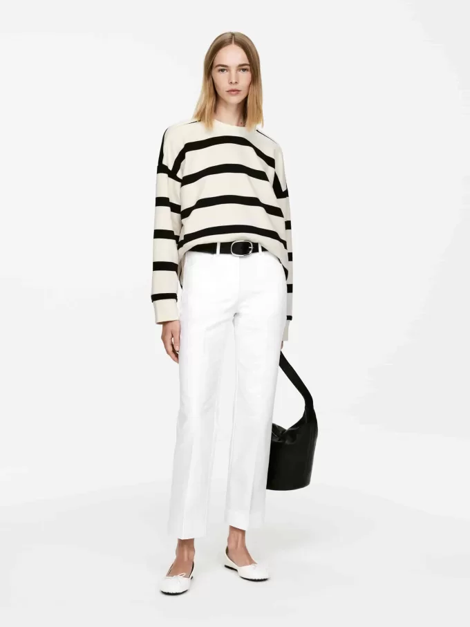 Lässiges Frottee-Sweatshirt Lässiges Frottee-Sweatshirt